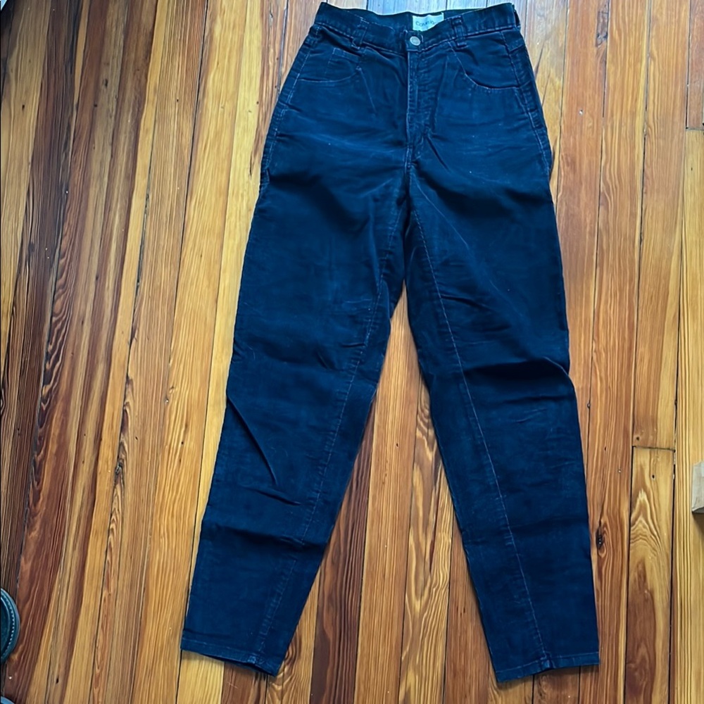 Calvin Klein Vintage Navy Corduroy Pants